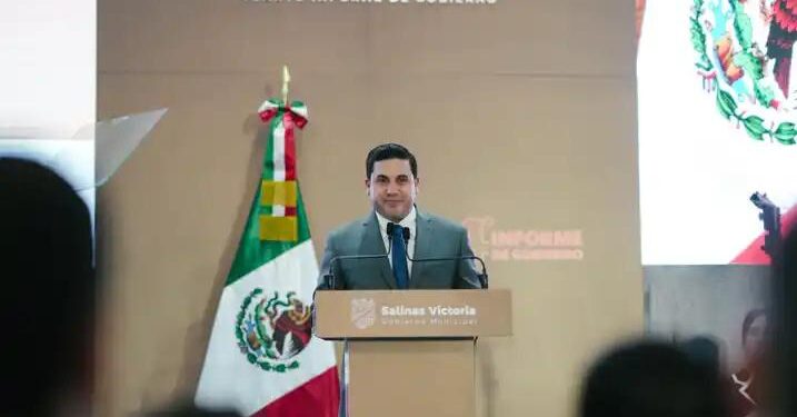 INVERSIÓN HISTÓRICA SIN DEUDA Y CON 92% DE APROBACIÓN: EL INFORME DE RAÚL CANTÚ EN SALINAS VICTORIA.