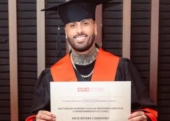NICKY JAM RECIBE DOCTORADO HONORIS CAUSA EN COLOMBIA POR SU TRAYECTORIA