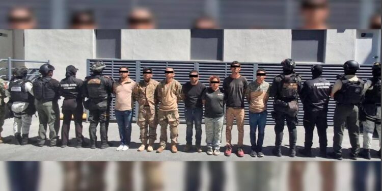 DETIENE FUERZA CIVIL A 9 TRAS ENFRENTAMIENTO EN LOS RAMONES; ASEGURAN ARMAS LARGAS, DROGA Y EQUIPO TÁCTICO. 1 DETIENE FUERZA CIVIL A 9 TRAS ENFRENTAMIENTO EN LOS RAMONES; ASEGURAN ARMAS LARGAS, DROGA Y EQUIPO TÁCTICO.