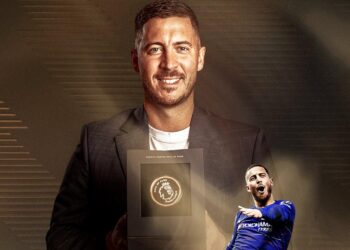EDEN HAZARD ENTRA AL SALÓN DE LA FAMA DE LA PREMIER LEAGUE