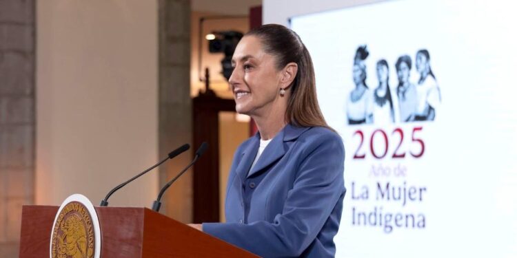 SHEINBAUM BUSCA ACUERDO CON TRUMP PARA EVITAR ARANCELES A CAMIONES 1 SHEINBAUM BUSCA ACUERDO CON TRUMP PARA EVITAR ARANCELES A CAMIONES