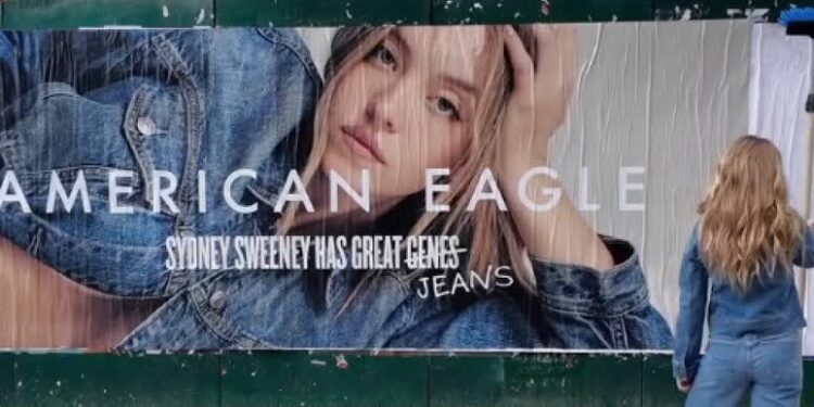 SYDNEY SWEENEY ROMPE EL SILENCIO SOBRE LA CONTROVERSIA DE SU CAMPAÑA CON AMERICAN EAGLE 1 SYDNEY SWEENEY ROMPE EL SILENCIO SOBRE LA CONTROVERSIA DE SU CAMPAÑA CON AMERICAN EAGLE