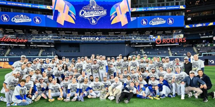 ¡BICAMPEONES!; DODGERS VIENE DE ATRÁS EN EXTRA INNINGS Y CONQUISTAN UNA ÉPICA SERIE MUNDIAL. 1 ¡BICAMPEONES!; DODGERS VIENE DE ATRÁS EN EXTRA INNINGS Y CONQUISTAN UNA ÉPICA SERIE MUNDIAL.