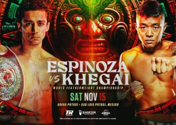 DIVINO ESPINOZA BUSCA DEMOSTRAR SU FORTALEZA COMO CAMPEÓN EN MÉXICO