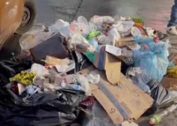 ¿AQUÍ SE RESUELVE? EXHIBE MARIANA BASURA ALREDEDOR DE LA BASÍLICA