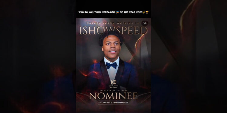 STREAMERS NOMINADOS EN LA GALA “STREAMER DEL AÑO 2025” 1 STREAMERS NOMINADOS EN LA GALA “STREAMER DEL AÑO 2025”