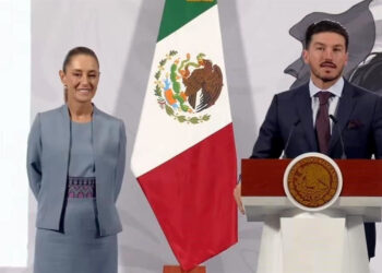 PRESENTA SAMUEL EN LA MAÑANERA LEGADO DE OBRAS DEL MUNDIAL 2026; PROMETE SHEINBAUM APOYO A NUEVO LEÓN POR 2 MIL MILLONES PARA LÍNEAS 4 Y 6 DEL METRO