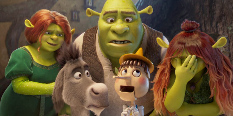 SHREK 5 SUMA A SKYLER GISONDO Y MARCELLO HERNANDEZ COMO LAS NUEVAS VOCES OGRO