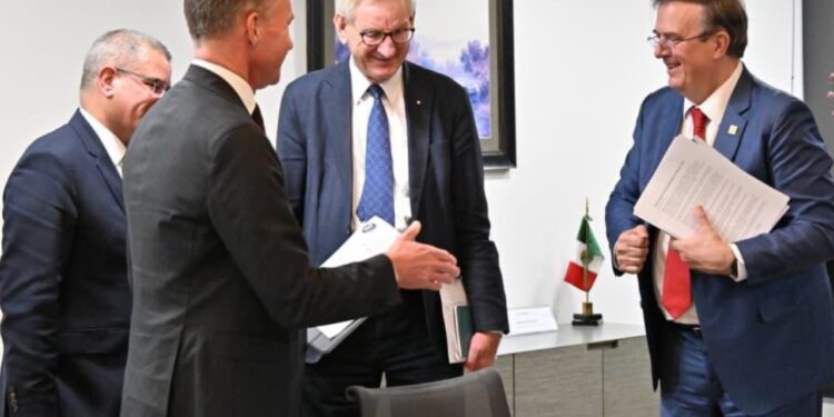 SRE LLEVA EL PLAN MÉXICO A BANQUEROS SUECOS 1 SRE LLEVA EL PLAN MÉXICO A BANQUEROS SUECOS