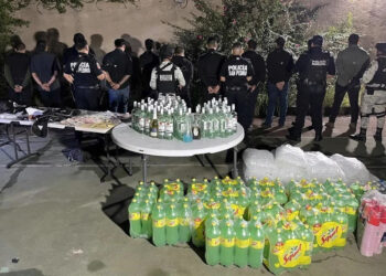 REVIENTAN FIESTA DE MENORES EN SAN PEDRO; ASEGURAN ARMA, ALCOHOL, DROGAS Y DINERO EN EFECTIVO