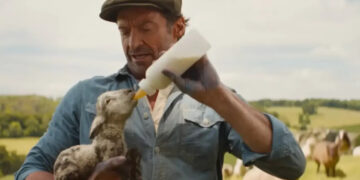 HUGH JACKMAN ES ASESINADO Y SU REBAÑO SE CONVIERTE EN DETECTIVE EN DELIRANTE CINTA