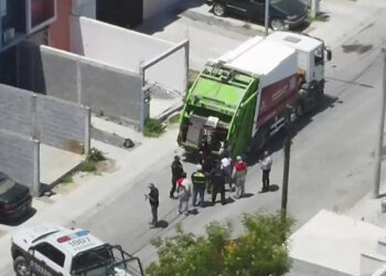 HALLAN CUERPO DE BEBÉ EN CAMIÓN DE BASURA AL SUR DE MONTERREY