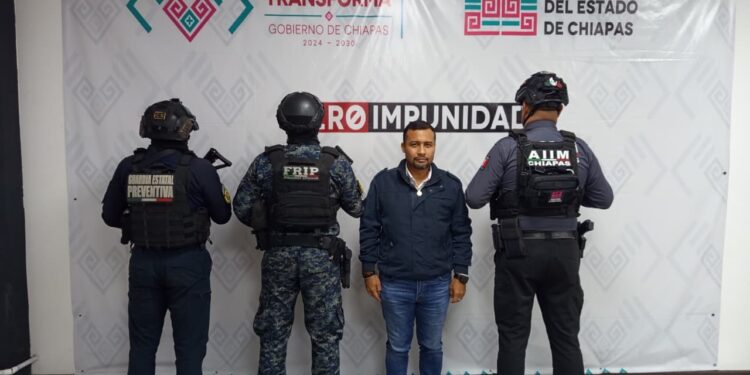 DETIENE FISCALÍA DE CHIAPAS AL ALCALDE DE CINTALAPA POR CORRUPCIÓN Y NEXOS CRIMINALES 1 DETIENE FISCALÍA DE CHIAPAS AL ALCALDE DE CINTALAPA POR CORRUPCIÓN Y NEXOS CRIMINALES