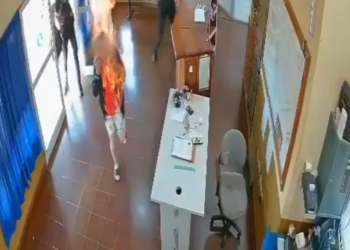 MUJER SE PRENDE FUEGO EN PROTESTA POR LA DETENCIÓN DE SU HIJO, EN ARGENTINA