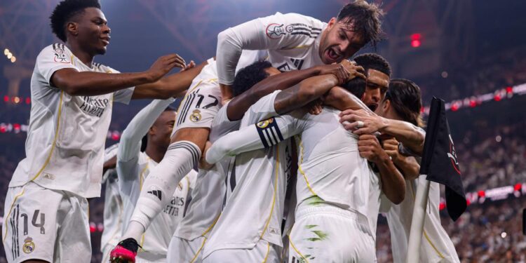 REAL MADRID SE LLEVA EL DERBI Y AVANZA A LA FINAL DE LA SUPERCOPA
