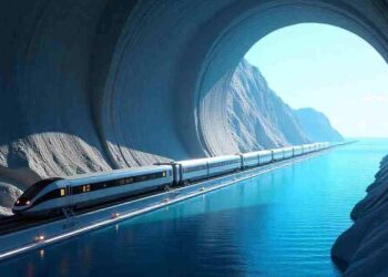CHINA PROYECTA EL TÚNEL FERROVIARIO SUBMARINO MÁS LARGO DEL MUNDO