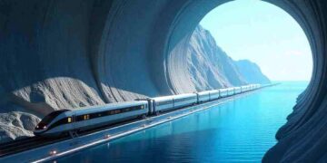 CHINA PROYECTA EL TÚNEL FERROVIARIO SUBMARINO MÁS LARGO DEL MUNDO