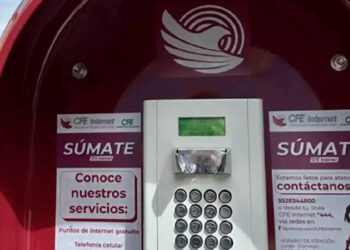 CFE REACTIVA CABINAS TELEFÓNICAS PARA COMBATIR LA BRECHA DIGITAL EN MÉXICO