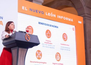 DIGITALIZARÁ NL LOS 150 TRÁMITES MÁS FRECUENTES; PRESENTA MARIELA SALDÍVAR AVANCES QUE BENEFICIAN A 4.5 MILLONES DE PERSONAS.