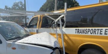 SUFRE MENOR AMPUTACIÓN EN ACCIDENTE DE TRANSPORTE ESCOLAR