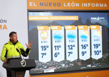 AHÍ VIENE EL FRÍO; TRAS UN CALUROSO INICIO DE AÑO VUELVEN LLUVIAS Y TEMPERATURAS DE UN SOLO DÍGITO