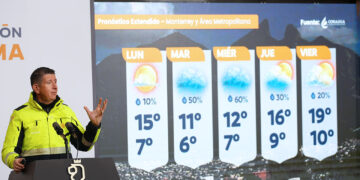 AHÍ VIENE EL FRÍO; TRAS UN CALUROSO INICIO DE AÑO VUELVEN LLUVIAS Y TEMPERATURAS DE UN SOLO DÍGITO