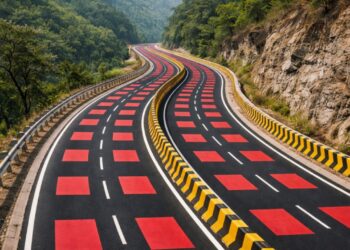 REVOLUCIÓN VIAL EN INDIA: ESTRENAN LA PRIMERA “CARRETERA ROJA” PARA FRENAR LA MUERTE DE FAUNA SILVESTRE