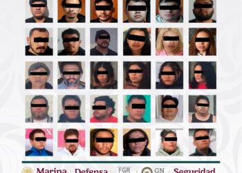 GOLPE AL NARCO EN QUERÉTARO: DETIENEN A 30 PRESUNTOS INTEGRANTES DE LA CÉLULA “LOS SALAZAR”
