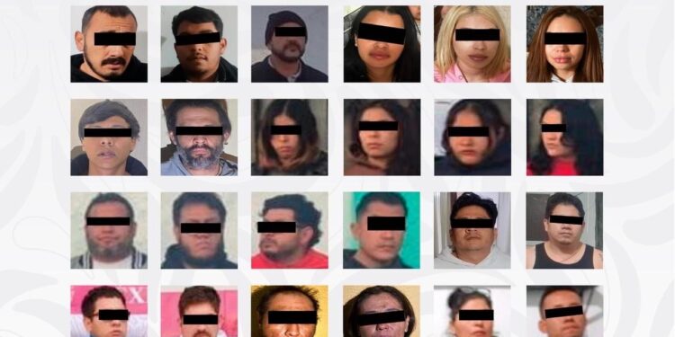 GOLPE AL NARCO EN QUERÉTARO: DETIENEN A 30 PRESUNTOS INTEGRANTES DE LA CÉLULA “LOS SALAZAR”