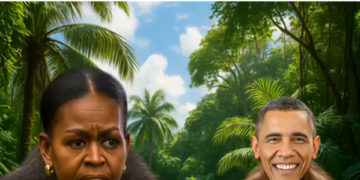 TRUMP DESATA INDIGNACIÓN GLOBAL AL DIFUNDIR VIDEO DE IA QUE RIDICULIZA A LOS OBAMA COMO SIMIOS