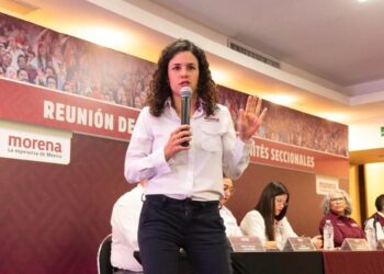 VIENE LUISA MARÍA ALCALDE A INTENTAR FRENAR CONFLICTOS INTERNOS EN MORENA; VISITARÁ NUEVO LEÓN PARA ALINEAR ‘CORCHOLATAS’ E IMPULSAR PRESUPUESTO