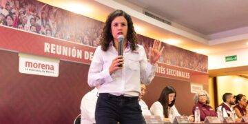 VIENE LUISA MARÍA ALCALDE A INTENTAR FRENAR CONFLICTOS INTERNOS EN MORENA; VISITARÁ NUEVO LEÓN PARA ALINEAR ‘CORCHOLATAS’ E IMPULSAR PRESUPUESTO