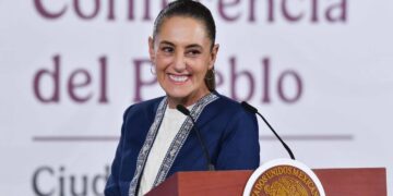 CLAUDIA SHEINBAUM REAFIRMA CERTIDUMBRE PARA LA INVERSIÓN ANTE EMPRESARIOS EN EL MUSEO NACIONAL DE ANTROPOLOGÍA