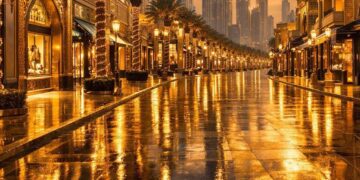 DUBÁI PRESENTA LA PRIMERA CALLE DEL MUNDO PAVIMENTADA CON ORO REAL EN SU NUEVO DISTRITO DORADO 2 DUBÁI PRESENTA LA PRIMERA CALLE DEL MUNDO PAVIMENTADA CON ORO REAL EN SU NUEVO DISTRITO DORADO