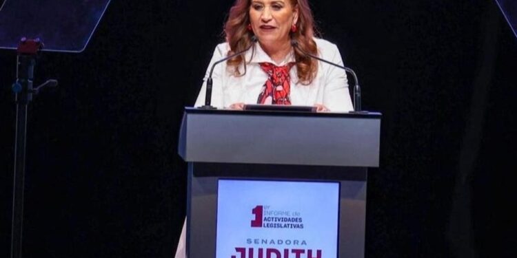 PIDE JUDITH LICENCIA EN EL SENADO POR SALUD; CONVALECE MORENISTA TRAS CIRUGÍA DE ESPALDA