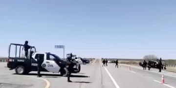 DESPLIEGA NUEVO LEÓN OPERATIVO MURALLA TRAS BLOQUEOS EN CARRETERA MONTERREY–REYNOSA; LIBERA FUERZA CIVIL VÍAS CERRADAS TRAS ABATIMIENTO DE ‘EL MENCHO”