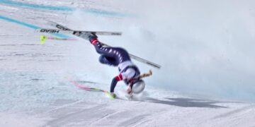 LINDSEY VONN SUFRE GRAVE FRACTURA DE TIBIA EN MILANO-CORTINA 2026 TRAS APARATOSA CAÍDA EN DESCENSO