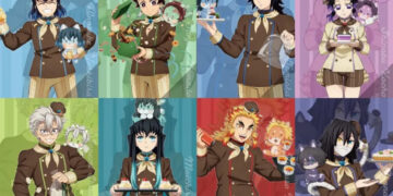 KIMETSU NO YAIBA CELEBRA SAN VALENTÍN CON NUEVAS ILUSTRACIONES OFICIALES DE UFOTABLE