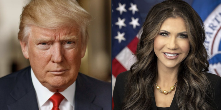 AJUSTE EN EL GABINETE: TRUMP DESTITUYE A KRISTI NOEM DEL DEPARTAMENTO DE SEGURIDAD NACIONAL