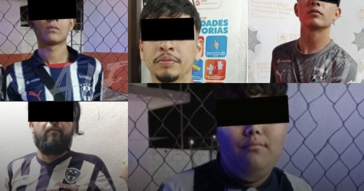 DESATAN VIOLENCIA TRAS DERROTA DE RAYADOS; CAPTAN AGRESIONES DENTRO DEL BBVA Y EN LAS CALLES CONTRA AFICIONADOS DE CHIVAS