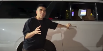 EXHIBE RAPERO INSEGURIDAD EN MONTERREY; CRISTALEAN 2 CAMIONETAS A MC DAVO EN GONZALITOS