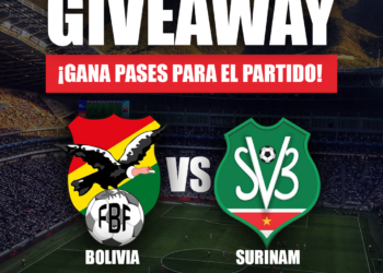 PARTICIPA POR UN PASE DOBLE PARA BOLIVIA VS SURINAM