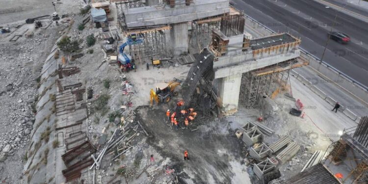 REFORZARÁN SEGURIDAD EN OBRAS DEL METRO; INVESTIGA GOBIERNO INCIDENTE TRAS ALTA DE TRABAJADORES