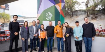 DARÁ NUEVO LEÓN ‘TRAZOS MUNDIALISTAS’ PREVIO AL MUNDIAL; PRESENTAN SAMUEL Y MARIANA CORREDOR DE ARTE URBANO