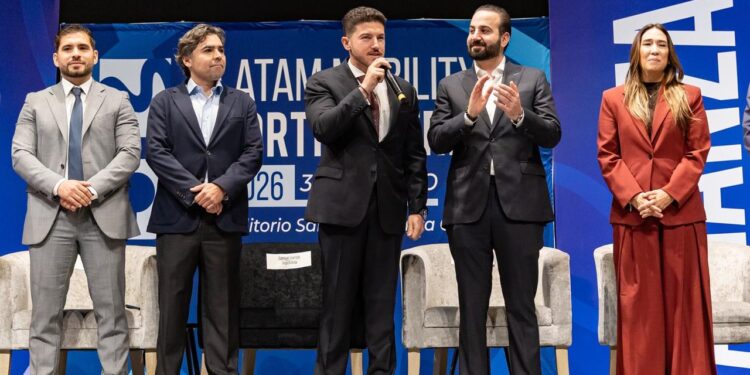 ANUNCIAN INVERSIÓN DE 825 MILLONES DE PESOS EN MOVILIDAD ELÉCTRICA EN NL; INAUGURA SAMUEL LATAM MOBILITY NORTH AMERICA 2026 1 ANUNCIAN INVERSIÓN DE 825 MILLONES DE PESOS EN MOVILIDAD ELÉCTRICA EN NL; INAUGURA SAMUEL LATAM MOBILITY NORTH AMERICA 2026