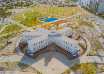 ENTREGAN PRIMERA ETAPA DE PARQUE LIBERTAD; INAUGURAN ESPACIO PÚBLICO DISEÑADO POR LOS PROPIOS VECINOS EN ANTIGUO PENAL DEL TOPO CHICO