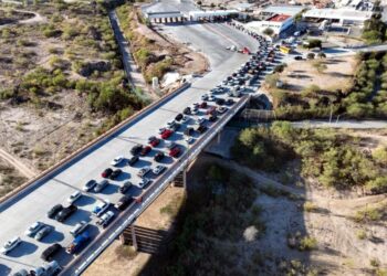 TENDRÁ PUENTE COLOMBIA CARRIL EXCLUSIVO PARA EL MUNDIAL; ESTIMA ESTADO MÁS DE 250 MIL CRUCES PROVENIENTES DE TEXAS