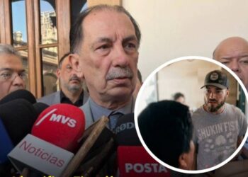 IDENTIFICA FISCALÍA AL AGRESOR DE GUARDIA… PERO NO LO DETIENEN; ADVIERTE JAVIER FLORES QUE CARGOS SE AGRAVARÍAN POR EXPERIENCIA EN BOX 