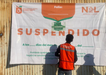 APLICA DIVISIÓN AMBIENTAL SUSPENSIONES EN PARQUE INDUSTRIAL MITRAS