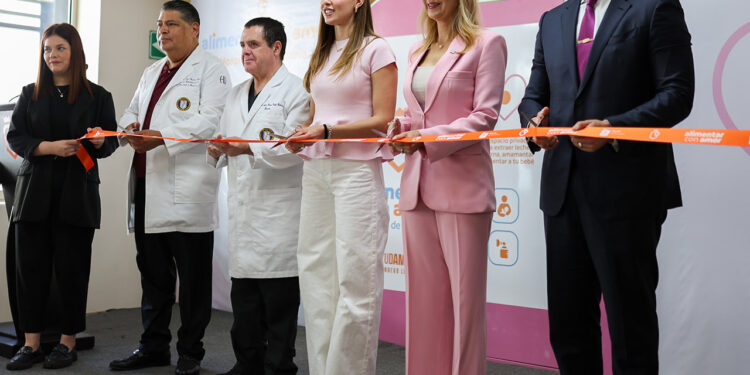INAUGURA MARIANA LACTARIO 127 EN HOSPITAL UNIVERSITARIO; SUBE LACTANCIA MATERNA DE 40 A 80% EN 3 AÑOS